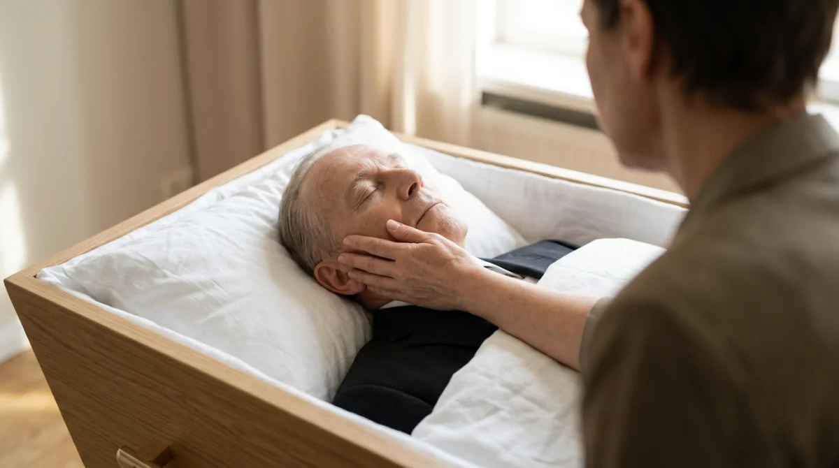 peut on embrasser un mort après le lavage mortuaire